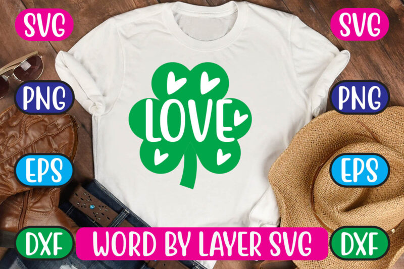 Love SVG Vector for t-shirt