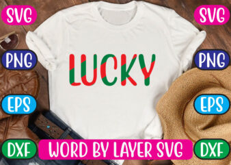 Lucky SVG Vector for t-shirt
