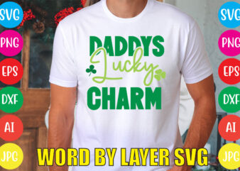 DADDYS LUCKY CHARM svg vector for t-shirt