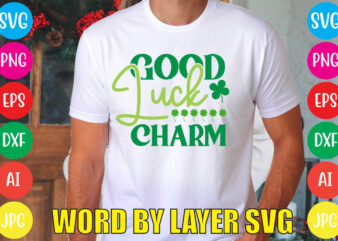 GOOD LUCK CHARM svg vector for t-shirt