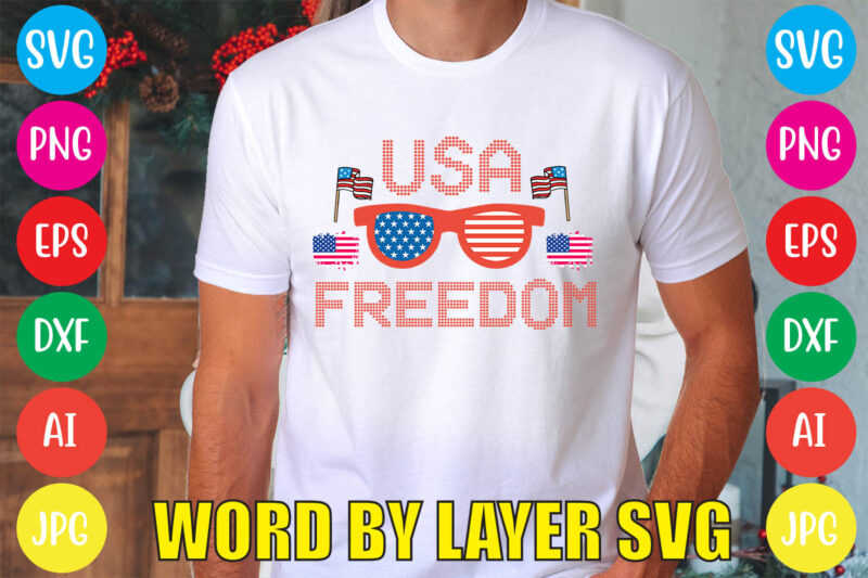 Usa Freedom svg vector for t-shirt