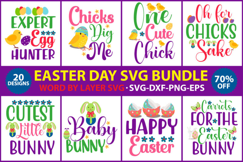 Easter SVG Bundle, Easter SVG, Happy Easter Bundle Svg, Christian Svg, Bunny Svg, Cut Files for Cricut, Silhouette, Digital File, Bunny Svg