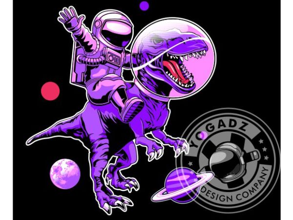 Astronaut 1 t shirt vector