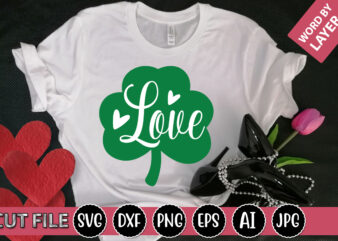 Love SVG Vector for t-shirt