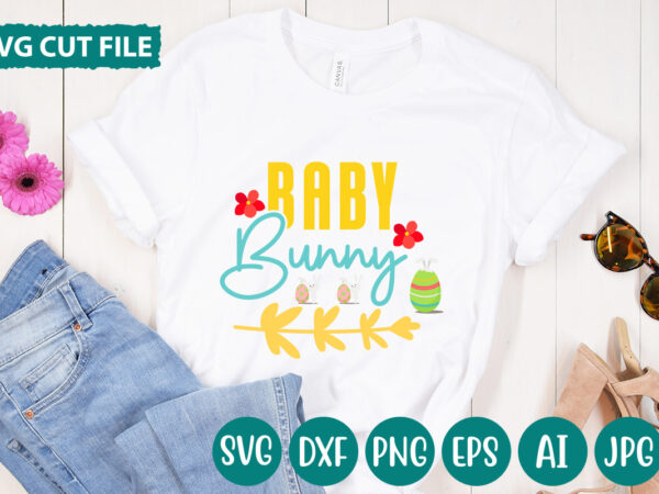 Baby bunny svg vector for t-shirt
