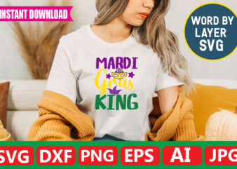 Mardi Gras King t-shirt design