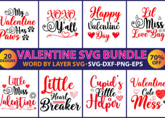 Valentines day SVG Bundle vol.11