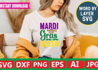 Mardi Gras Queen t-shirt design