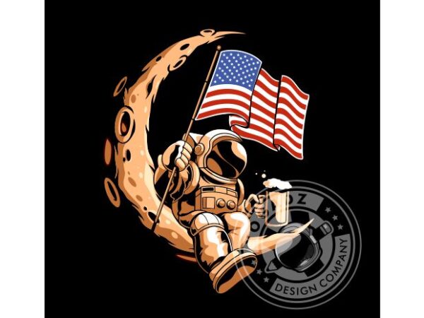 Astronaut 10 t shirt vector