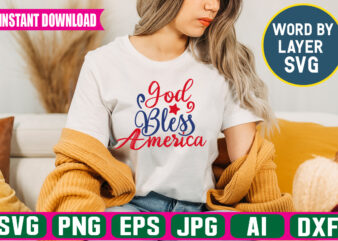 God Bless America T-shirt Design