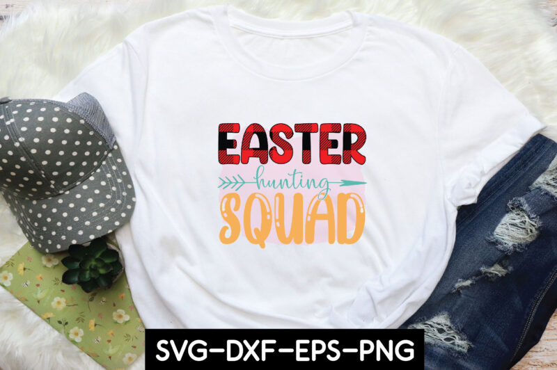 easter hunting squad sublimation