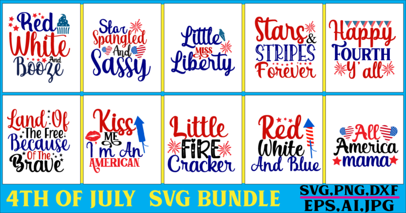 4th of July SVG Bundle