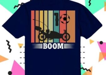 Kids 10th Birthday 10 Year Old Gaming RC Cars Soccer Ball T-Shirt design svg