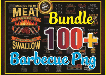 Bundle 100+ Designs Barbecue SVG, Barbeque Png Bundle, Bbq Png, BBQ Beer Freedom, Grill SVG Cut Files, Commercial Use, Instant download 901674239