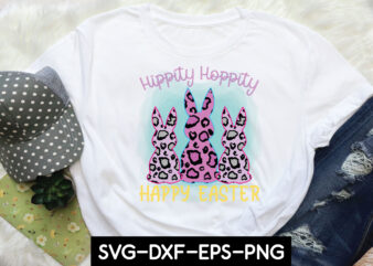 hippity hoppity happy easter sublimation graphic t shirt