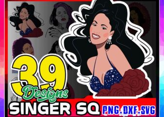 39 Singer SQ Bundle, Selena Quintanilla Images, Singer Images, Singer’s Portraits Bundle, Svg Dxf Png, Cricut File, Digital Download 947156285