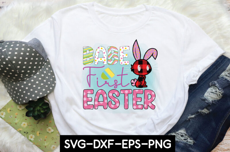 baby first easter sublimation