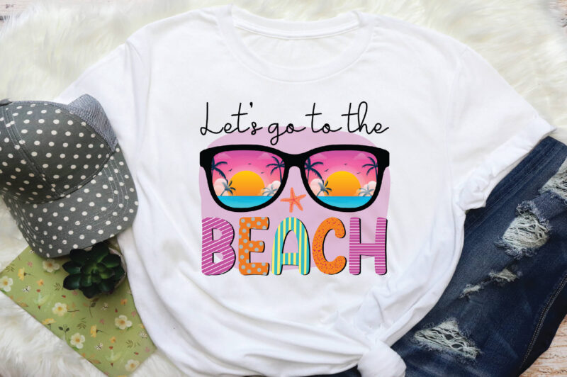 let’s go to the beach sublimation