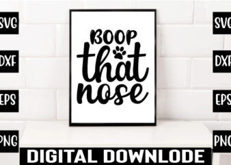 boop that nose t shirt template