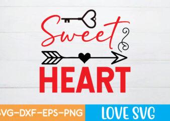 SWEET HEART T shirt design