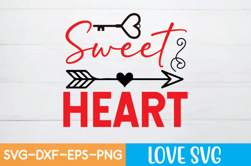 SWEET HEART T shirt design