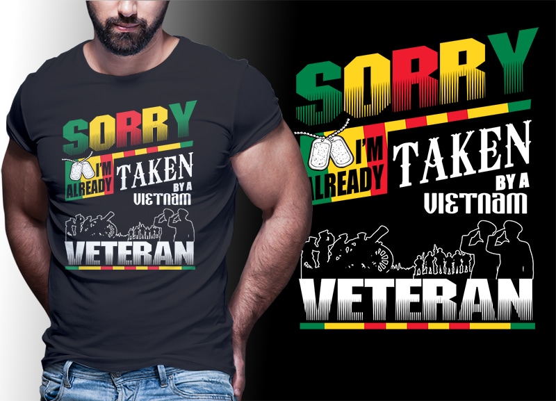 39 VIETNAM VETERAN t shirt designs bundles