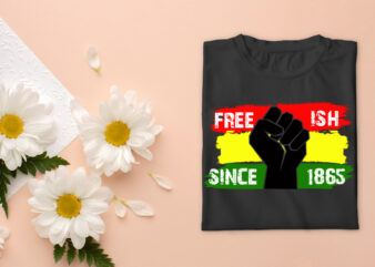 Black History Freeish Since 1865 Banner Diy Crafts Svg Files For Cricut, Silhouette Sublimation Files, Cameo Htv Files