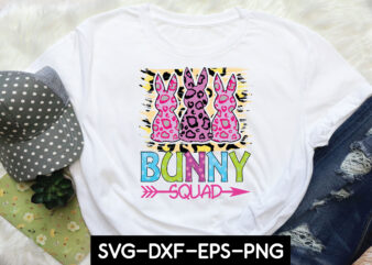 bunny squad sublimation