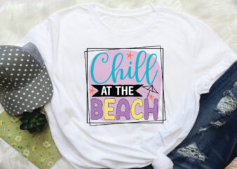 chill at the beach sublimation