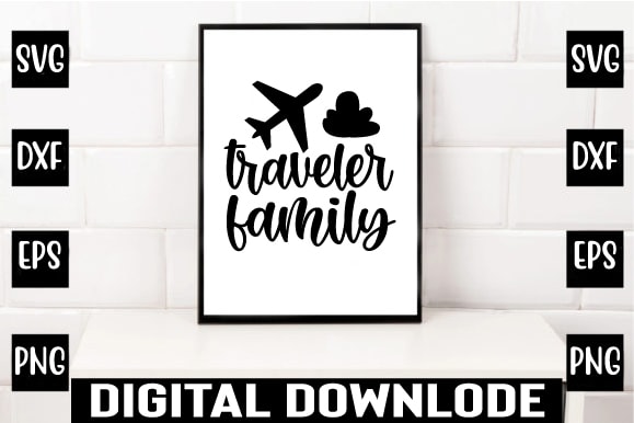 Traveler family t shirt designs for sale