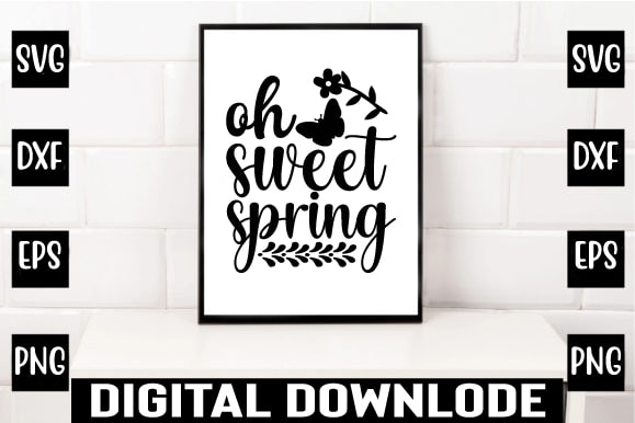 Oh sweet spring t shirt design online