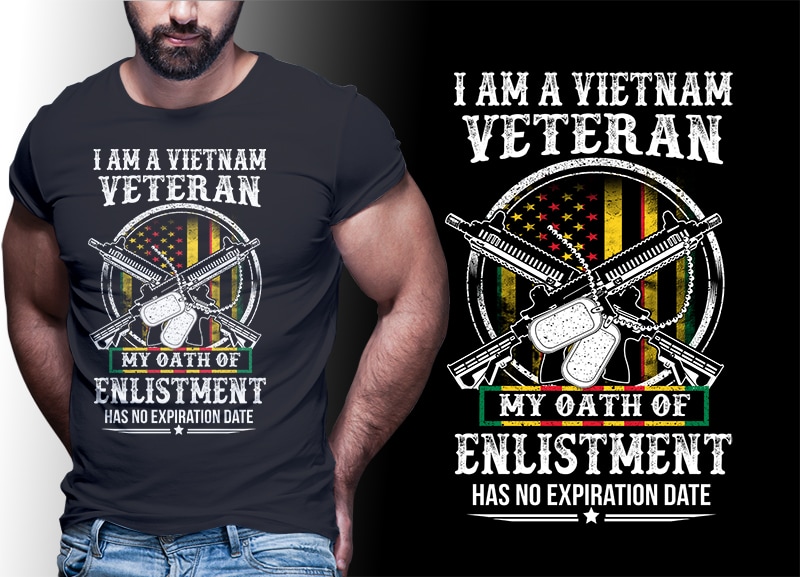 39 VIETNAM VETERAN t shirt designs bundles