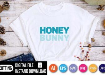 Honey bunny  Happy Easter Day shirt print template, Typography design for shirt mug iron phone case, digital download, png svg files for Cricut, dxf Silhouette Cameo / spring, popular, love quotes, happy Easter png, Happy Easter SVG Bundle, Easter SVG, Easter quotes, Easter Bunny svg, Easter Egg svg, Easter png, Spring svg, Cut Files for Cricut, and jpg files included! Funny, Easter, Women’s, Girls