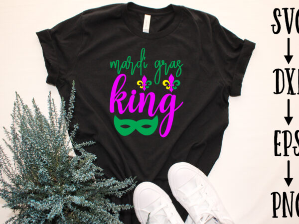 Mardi gras king t shirt designs for sale