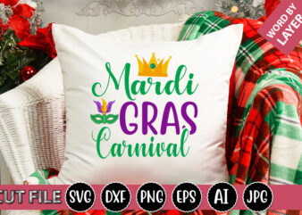 Mardi Gras Carnival SVG Vector for t-shirt