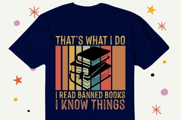 Vintage That’s-What I Do I Read Banned-Books Funny Book T-shirt design vector svg eps, Vintage, That’s-What I Do I Read Banned-Books, Funny, Book T-shirt design, banned book,public libraries,