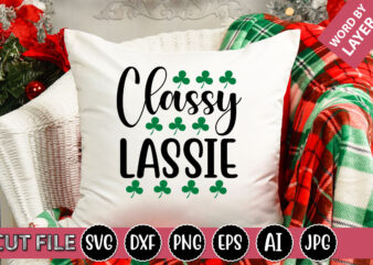 Classy Lassie SVG Vector for t-shirt