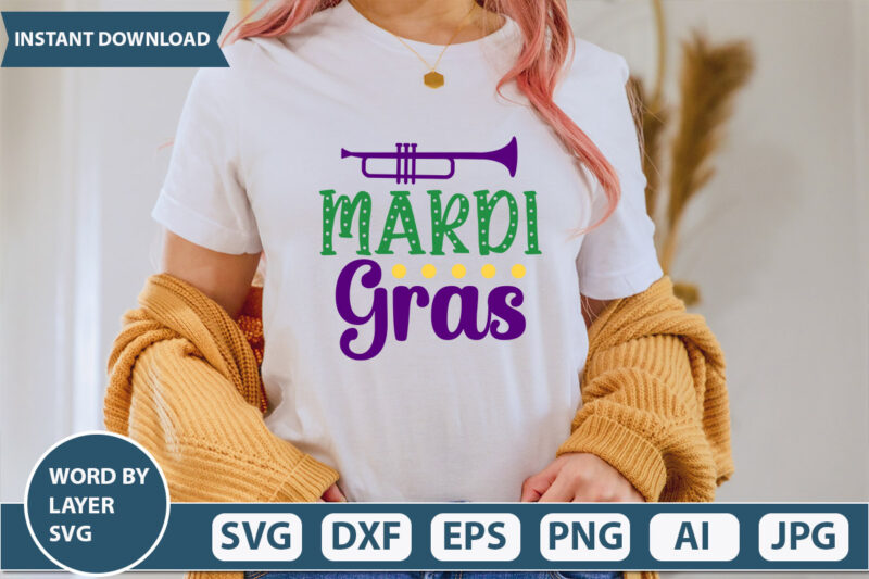 Mardi Gras SVG Vector for t-shirt