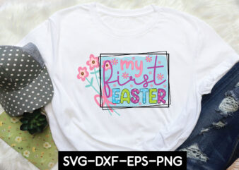 my first Easter sublimation t shirt designs for sale