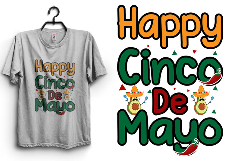 Cinco De Mayo T-Shirt Design