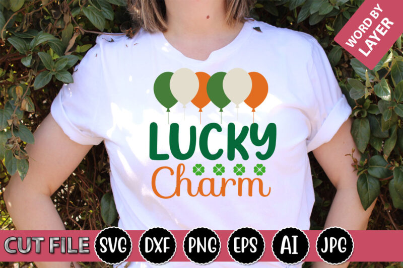 Lucky Charm SVG Vector for t-shirt