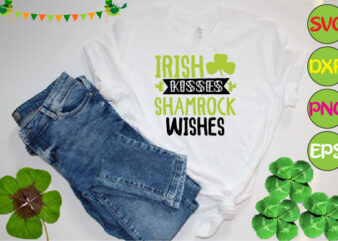 irish kisses shamrock wishes