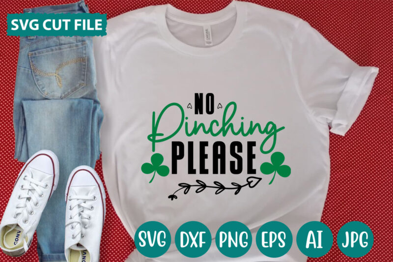 No Pinching Please svg vector for t-shirt