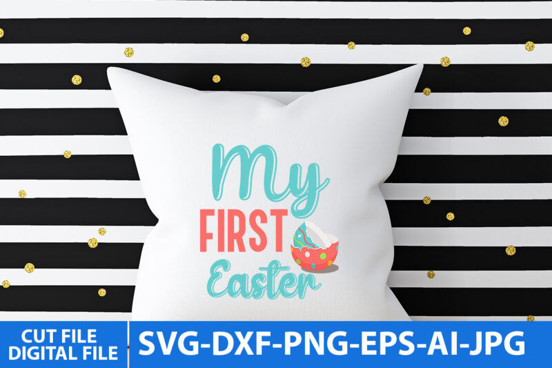 my First Easter T Shirt Design