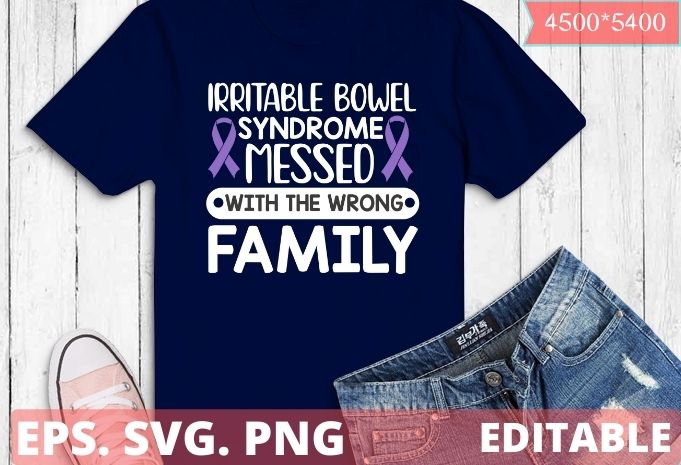Irritable Bowel Syndrome Awareness IBS Related Periwinkle Ri T-Shirt designs svg, Irritable, Bowel, Syndrome, Awareness, IBS, Related Periwinkle Ri T-Shirt designs png,