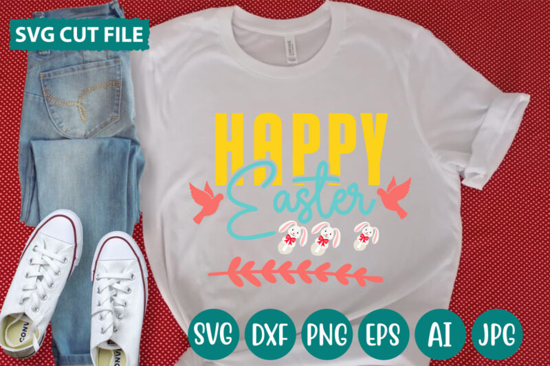 Happy Easter svg vector for t-shirt