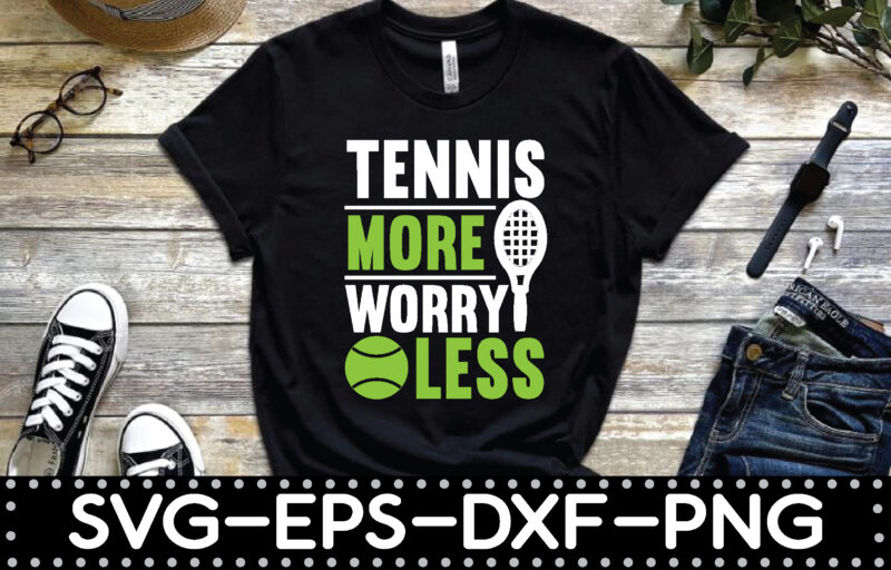 Tennis ball t-shirt design bundle