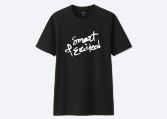 Smart and excited t-shirt design