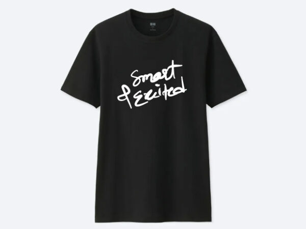 Smart and excited t-shirt design