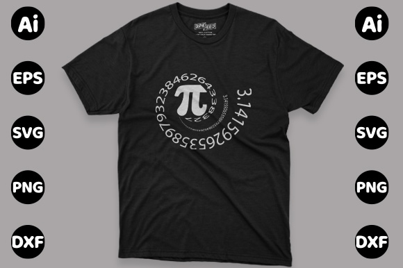 Pi t-shirt design